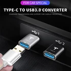 Товары для салона автомобиля, зарядный преобразователь с Type C на USB 3,0 для Tesla Model 3, модели Y S, Model X, версия Y-Eur, автомобильные аксессуары