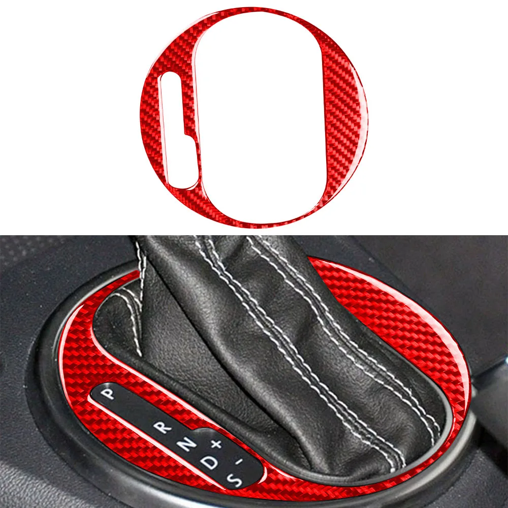 Auto Innen Getriebe Shift Panel Aufkleber Dekorative Abdeckung Trim für Volkswagen Beetle 2012-2016 2017 2018 2019 Carbon Faser zubehör