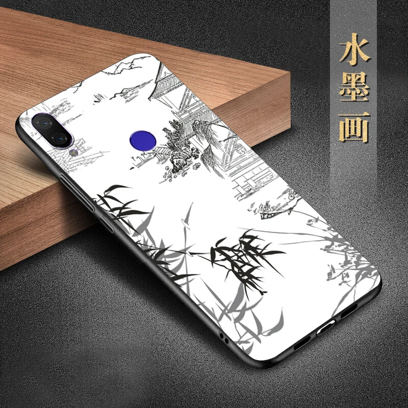 Для Xiaomi redmi note 7 pro чехол силиконовый для мягкий телефона Coque с ремешком | Мобильные