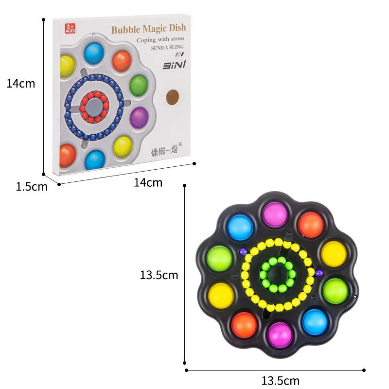 

Colorful Push Bubble Fidget Toys Anti Stress Relief Toy Adults Children Sensory Squishy Antistress Relief Anti Stress fidget Toy