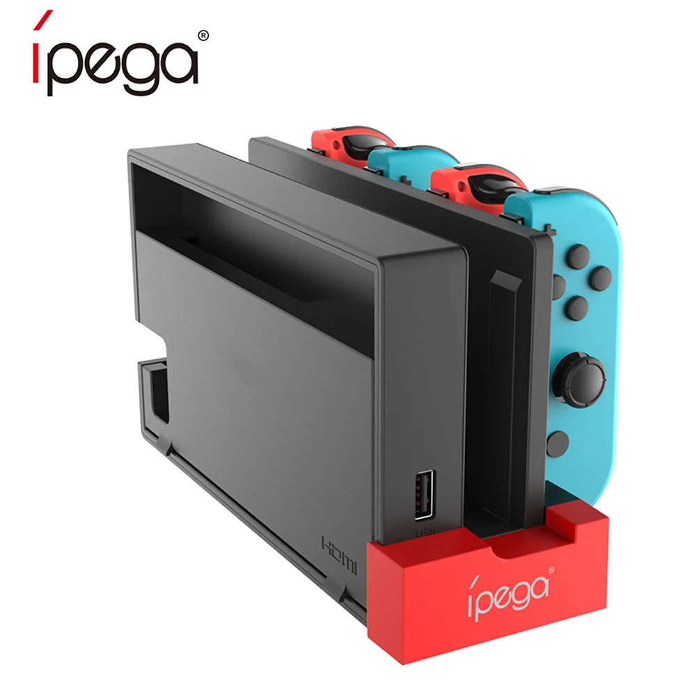 

Зарядная док-станция iPega PG-9186, с индикатором, для игровых консолей Nintendo Switch