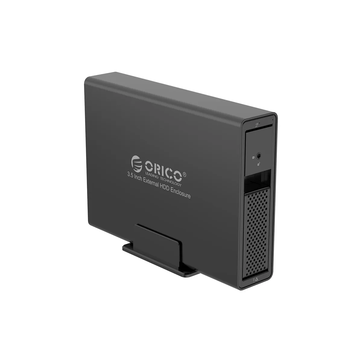 ORICO 3,5 ''USB3.0 HDD док-станция Поддержка 16 ТБ UASP с 24 Вт адаптером питания 1 отсек HDD чехол алюминиевый SATA для USB 3,0 HDD Чехол