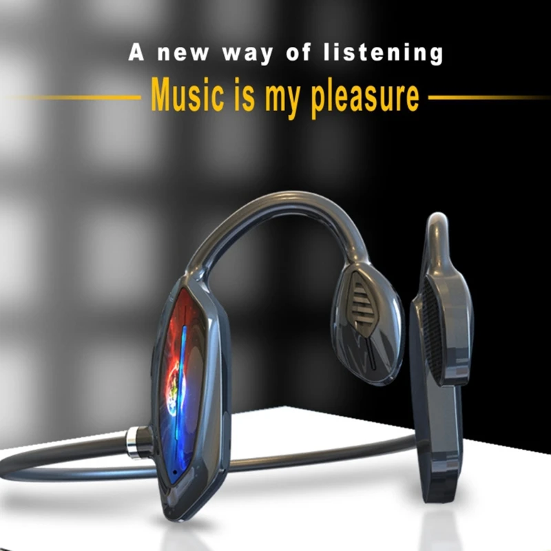 Беспроводные наушники с костной проводимостью и встроенным микрофоном