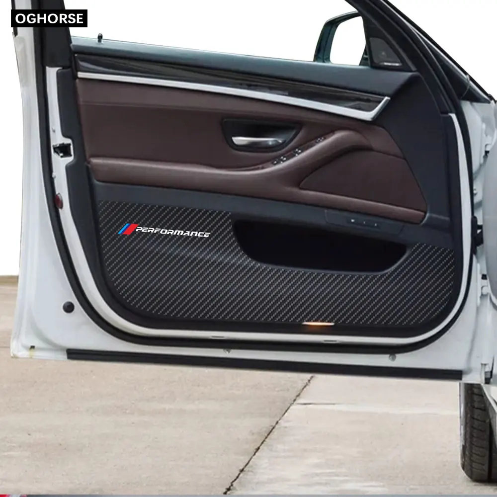 Защитная Наклейка на дверь из углеродного волокна для BMW 3 5 серии e90 f30 f31 f10 f11 x3x4x5x6