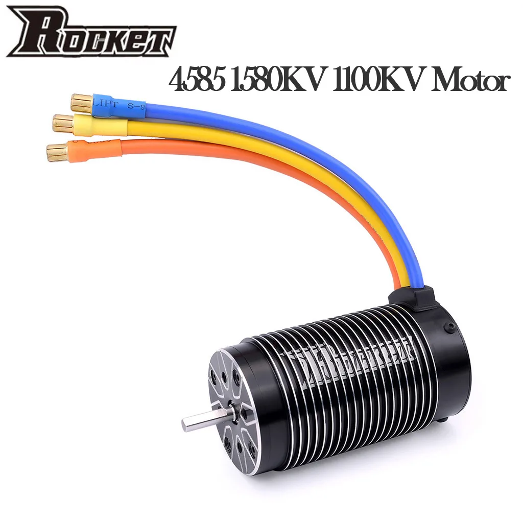 Безсенсорный бесщеточный двигатель SURPASS HOBBY Rocket 4585, 1/7 кв, 1/8 кв для фототехники, HPI, Радиоуправляемый автомобиль, грузовик, внедорожник, Радиоуправляемый автомобиль