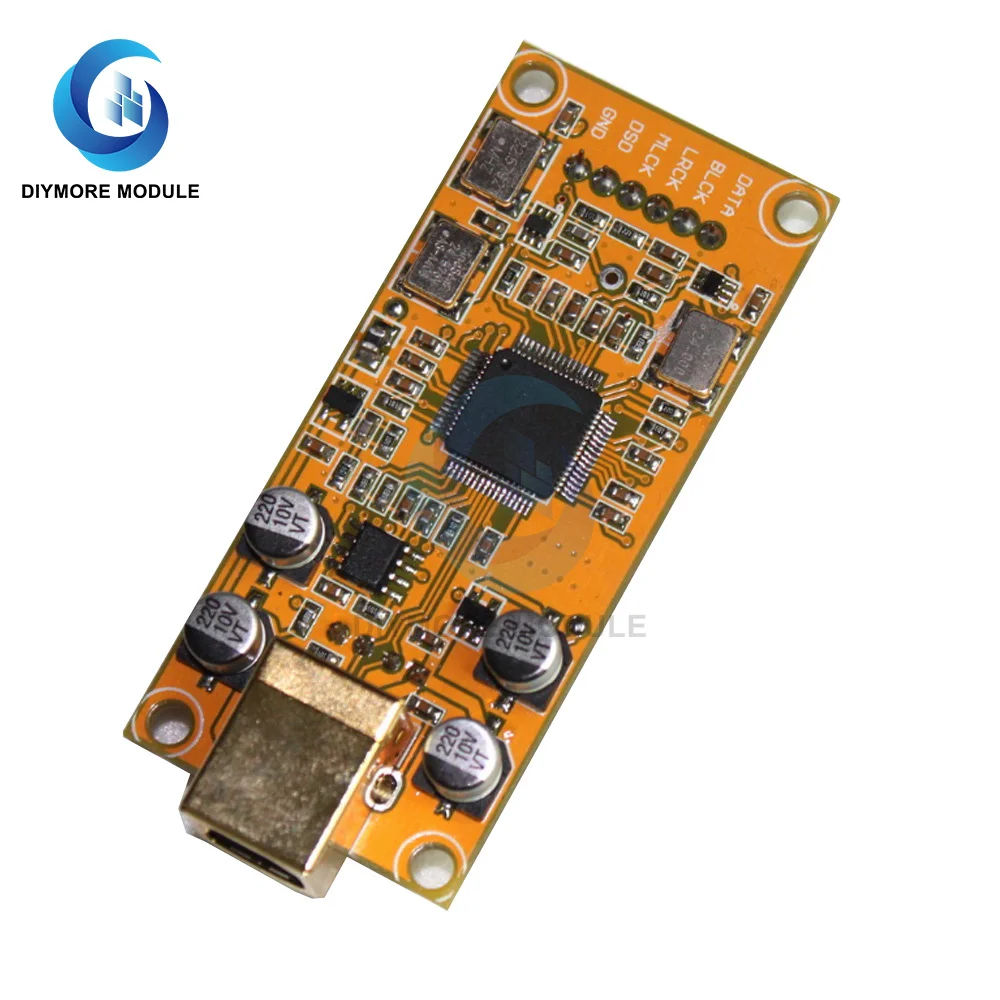 

XMOS XU208 DSD USB Decoder Board DAC Card Digital Interface I2S Upgrade Asynchronous Amanero Module For ES9018/28/38 Decoder
