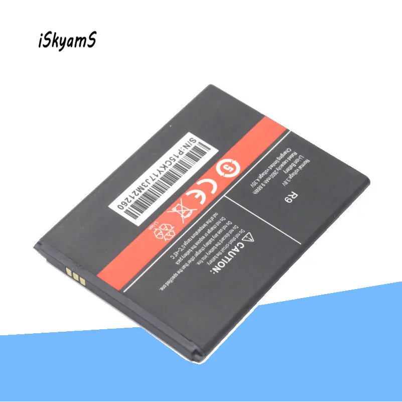 ISkyamS 1x2600 мАч Высококачественный литий-ионный Сменный аккумулятор для cubot P12 GT88 R9