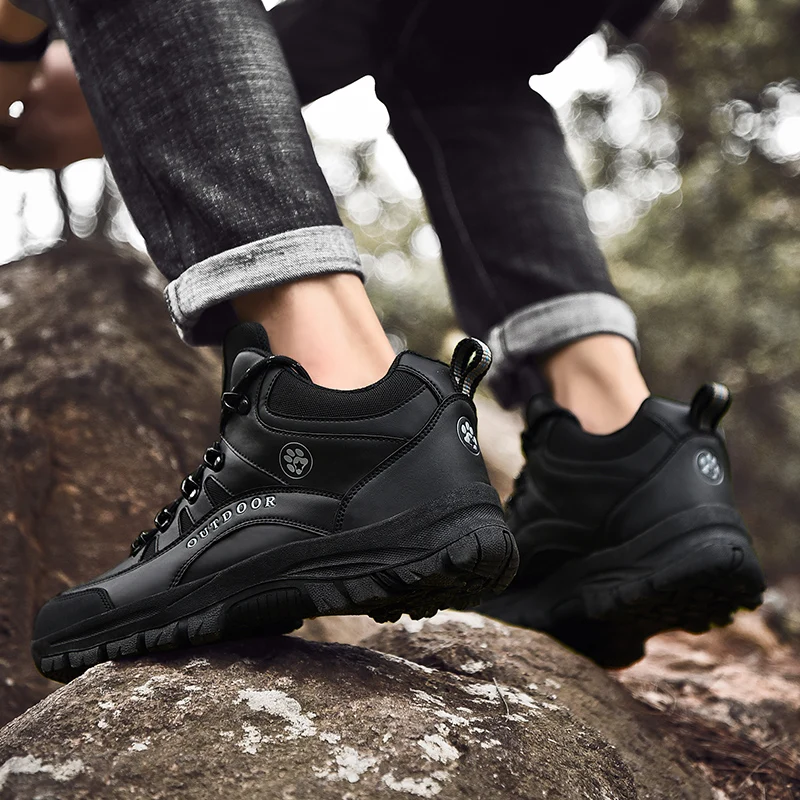 Новинка весна-осень 2019 модная Мужская Уличная обувь большого размера для походов
