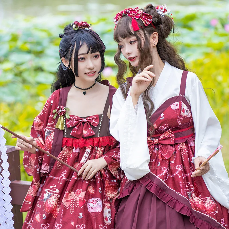 Женский карнавальный костюм Elf вечерние костюмы в японском стиле ретро каваи JSK| |