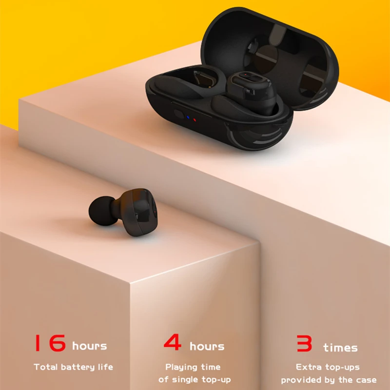 Наушники TWS беспроводные наушники спортивные с микрофоном Музыкальная гарнитура