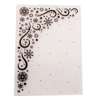 yinise plastic embossing folder for scrapbook stencils snowflake diy paper album cards making craft supplies scrapbooking molds