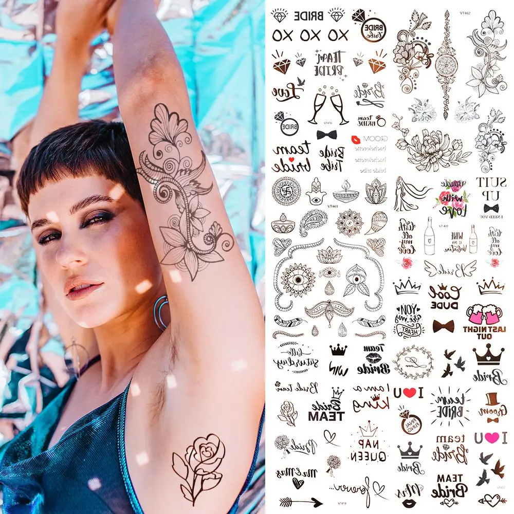 

Тату-наклейка для взрослых, водостойкая