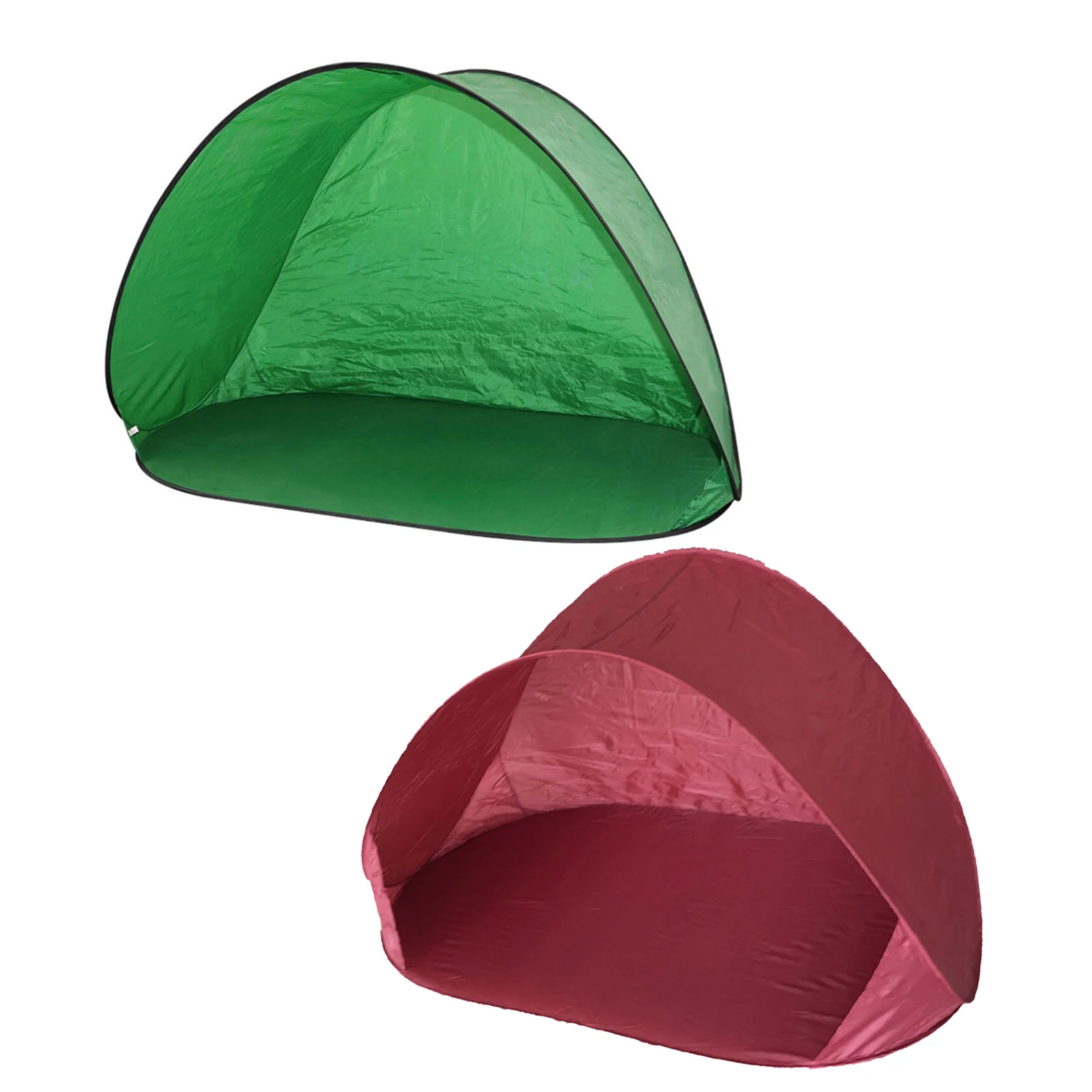 

Outdoor Strand Tent Pop Up Zon Onderdak 2 Persoon Stevige Polyester Zonnescherm Tent Voor Vissen Camping Wandelen Picknick Park