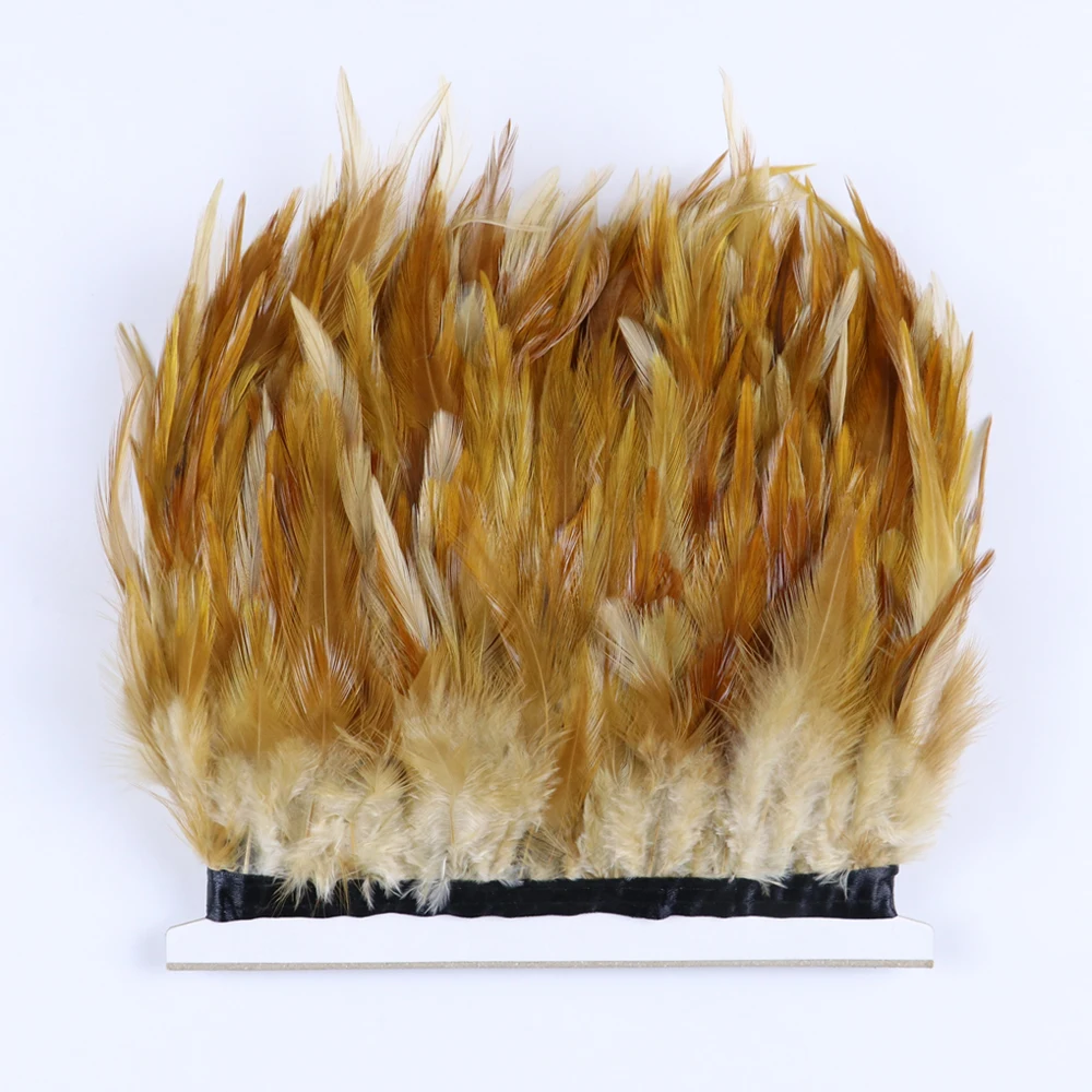 Петушиные перышки шириной 4 6 дюймов 1 метр для платья одежды швейных украшений