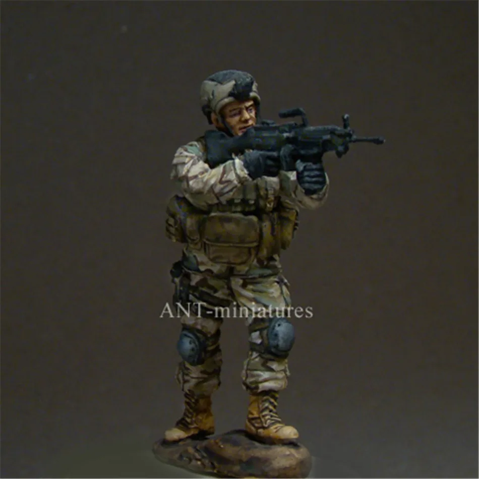 Военный Солдат Второй мировой войны полимерная фигурка 1/35 масштаб модель