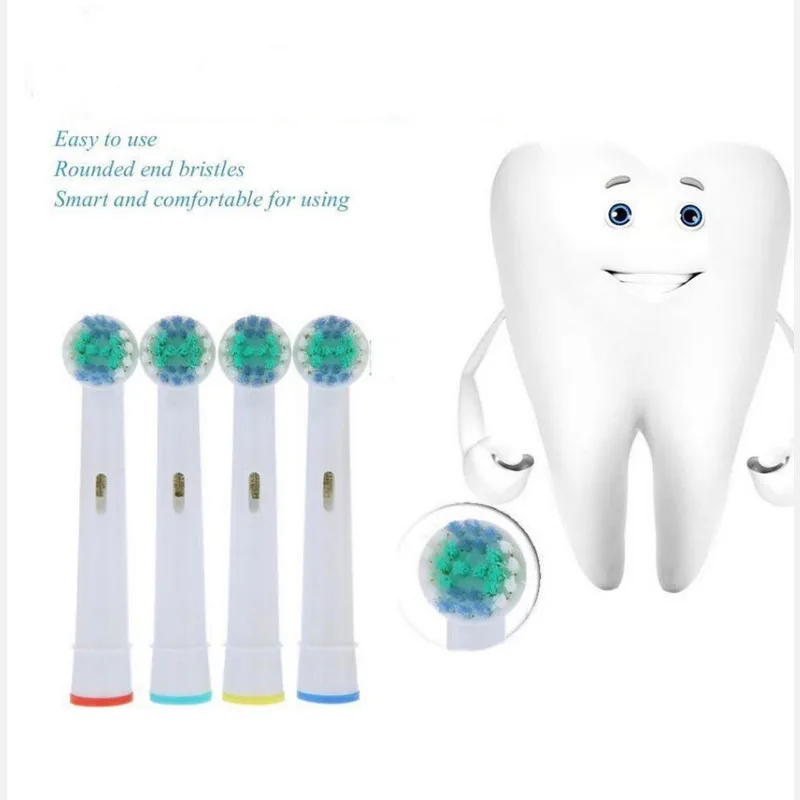 20 шт./4 шт. сменные насадки для зубной щетки электрическая щетка подходит моделей