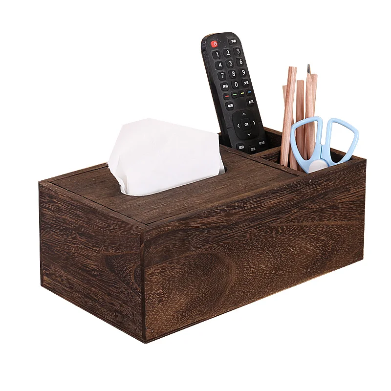 

Living Room Wood Tissue Boxes Simple Chinese Coffee Tables Car Tissue Holder Storage Box Caja Almacenamiento Home Decor EC50ZJ
