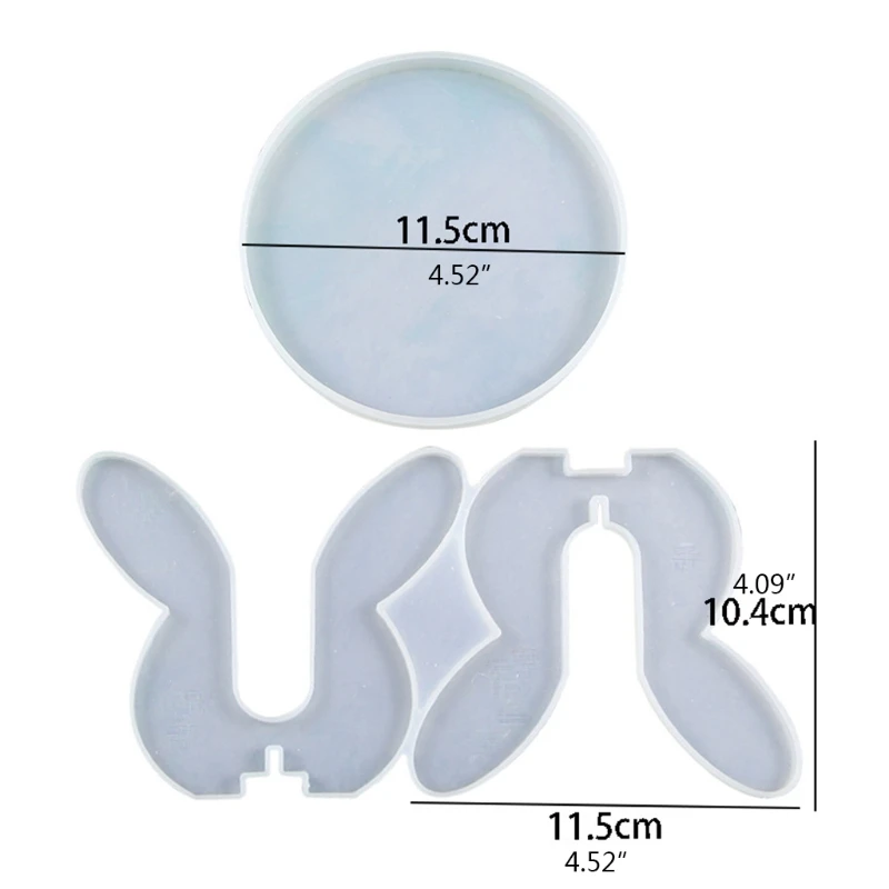 

1 Set Potted Plant Stand Crystal Epoxy Resin Mold Flowerpot Support Holder Silicone Mould DIY Crafts Decoration Tool