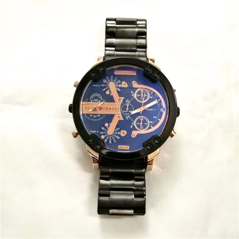 Часы наручные мужские кварцевые с хронографом и стальной полосой|Кварцевые часы|