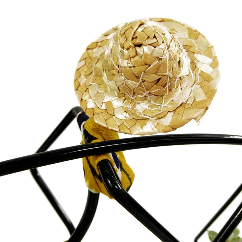 Подставка для суккулентов керамический цветочный горшок железная фигурка