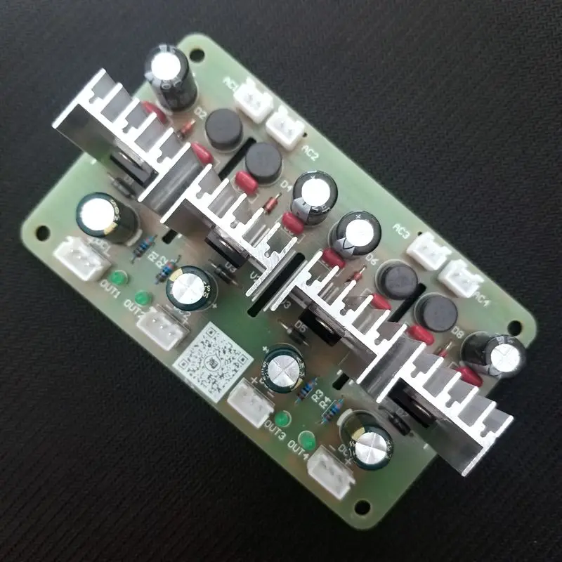 Четырехканальная плата питания бтиз может управлять двумя полумостовыми