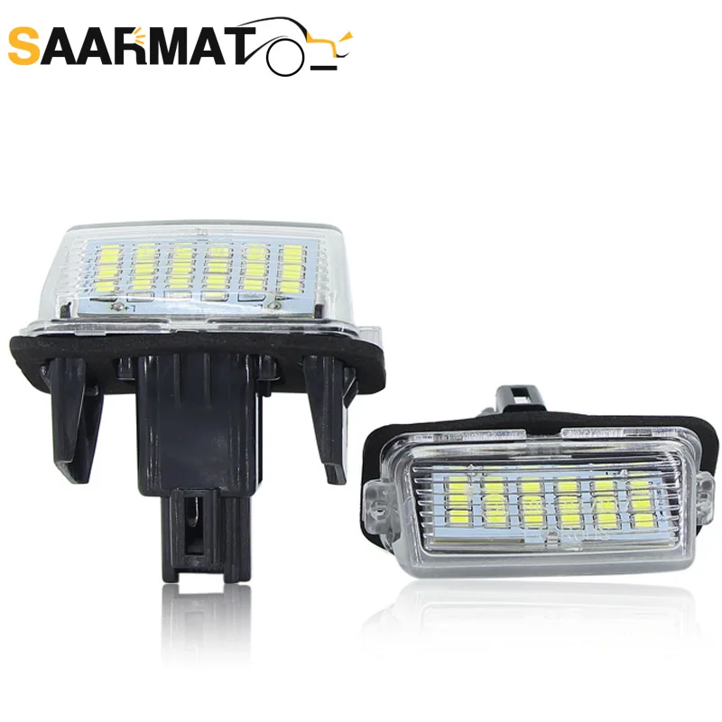

LED License Plate Light Bulb for Toyota COROLLA 5D-NZE161 12.04~,PRIUS C-NHP10 11.12~,RACTIS-NCP120 10.11~ Car Number bulbs