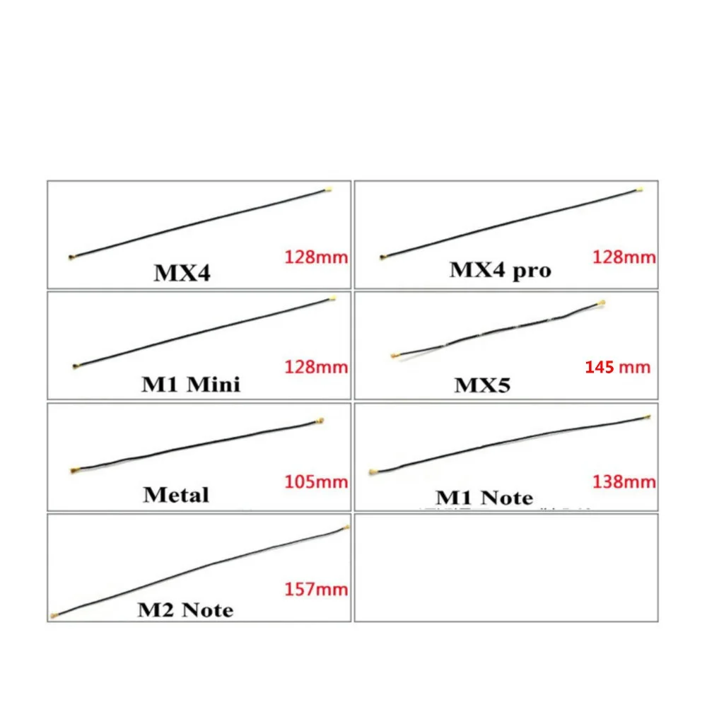

Гибкий кабель сигнала антенны для Meizu MX3 MX4 MX4Pro MX5 pro MX6 Pro6 M1 M2 M3 M5 Note M1M2 M3 M3S mini, металлический, 1 шт.