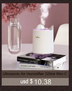 Creative 420ml Time Humidifier USB Essential Oil Diffuser For Home Office Aromatherapy Humidificador Difusor LED nightLight Lamp