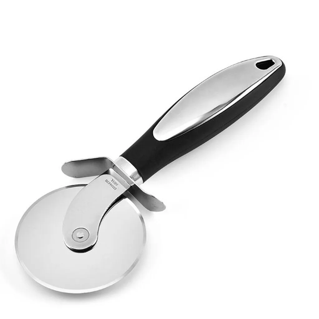 Нержавеющая сталь круглый нож для пиццы торт Ножи Кухня из нержавеющей стали