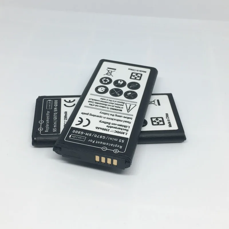 Высококачественная фотобатарея для Samsung GALAXY S5 mini S5mini G800 G870|Аккумуляторы