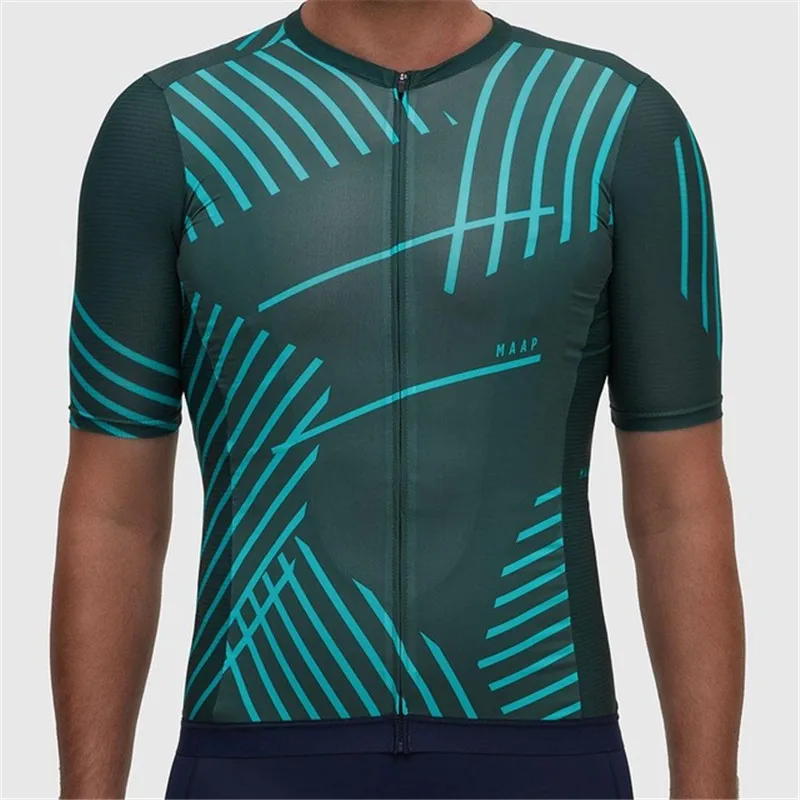 Jersey Maap pro team версия Велоспорт Джерси Сверхлегкий короткий рукав НАБОРЫ mtb велосипед camisa ciclismo Майо эластичная лента шорты - Цвет: Jersey