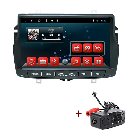 with Radar camera YAZH Android 9,0 автомобильный блок мультимедиа для Lada Vesta поддержка SWC Автоматическое обучение, информация о двери для RU - Цвет: with Radar camera
