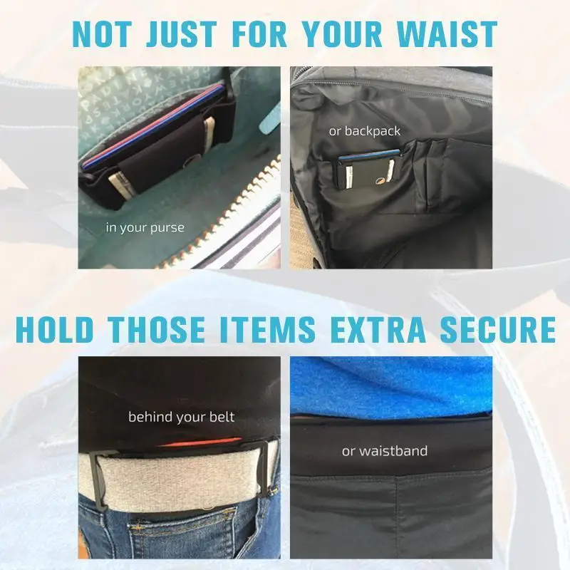 

Minimalist Clip-On Invisible Wallet Outdoor pockets Personal anti-theft invisible pockets Storage pockets sports pockets Mobile