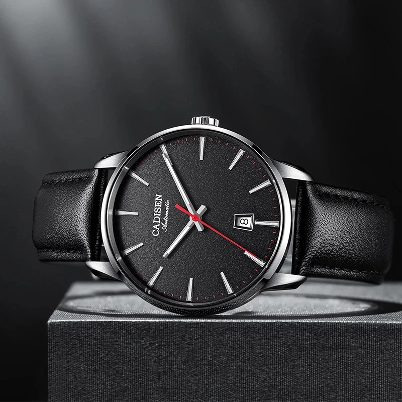 

CADISEN C8173 Mechanical Watch Men Luminous 316 Stainless steel Case Watches Men Automatic Watch NH35A Japan movement Clock 5ATM