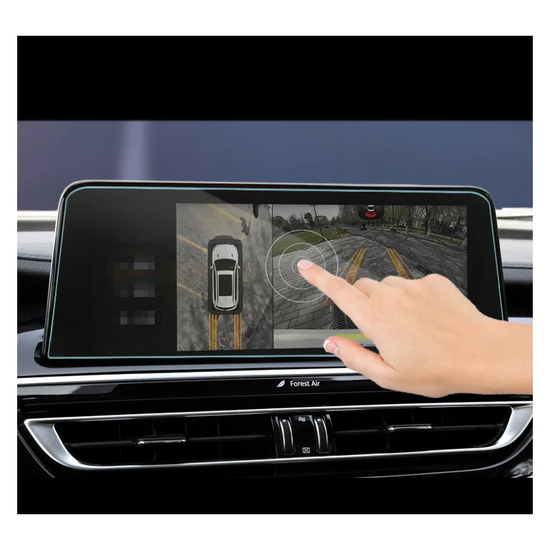 Lsrtw2017 для changan chana cs75 2012- анти-царапина ЖК-Автомобильный gps навигации сенсорный экран закаленное защитная экранная пленка