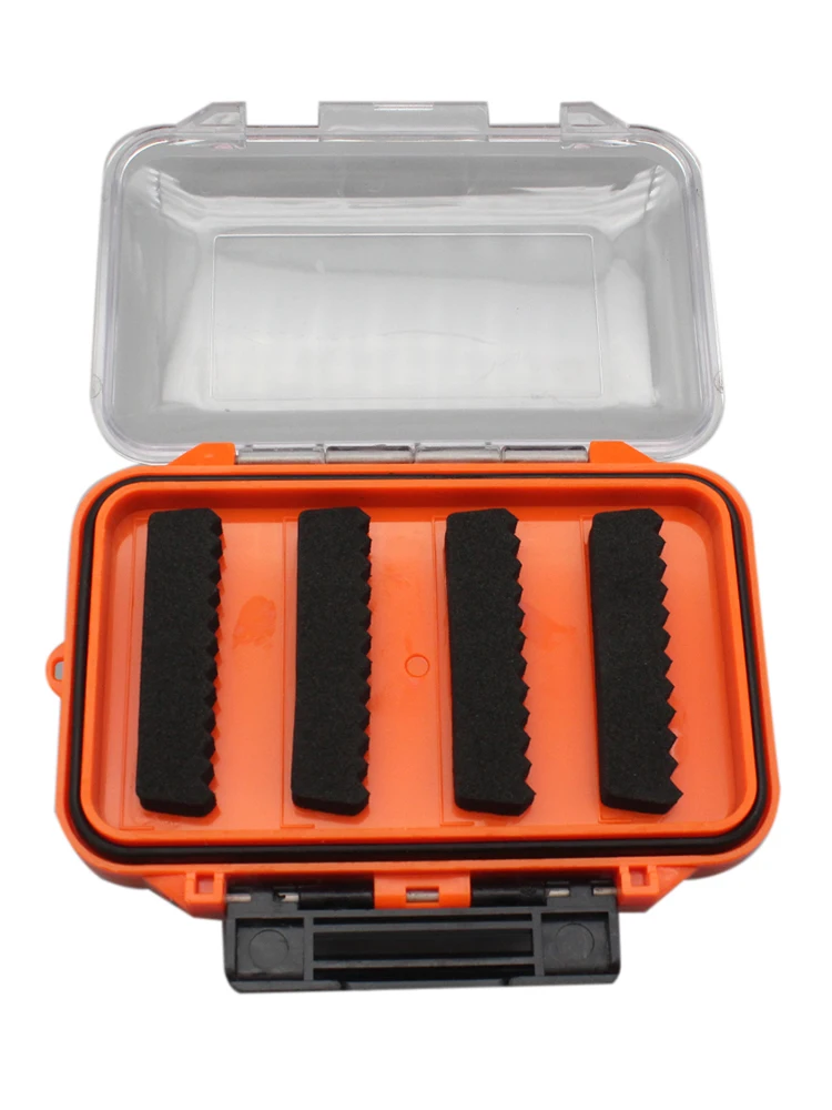 Пластиковый Чехол для ловли нахлыстом водонепроницаемый чехол Nymph сухих влажных