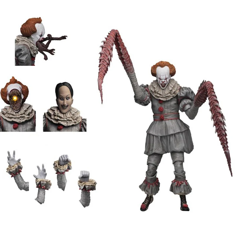 Фигура NECA Pennywise танцующий клоун Сборная модель Стивена Кинга игрушка