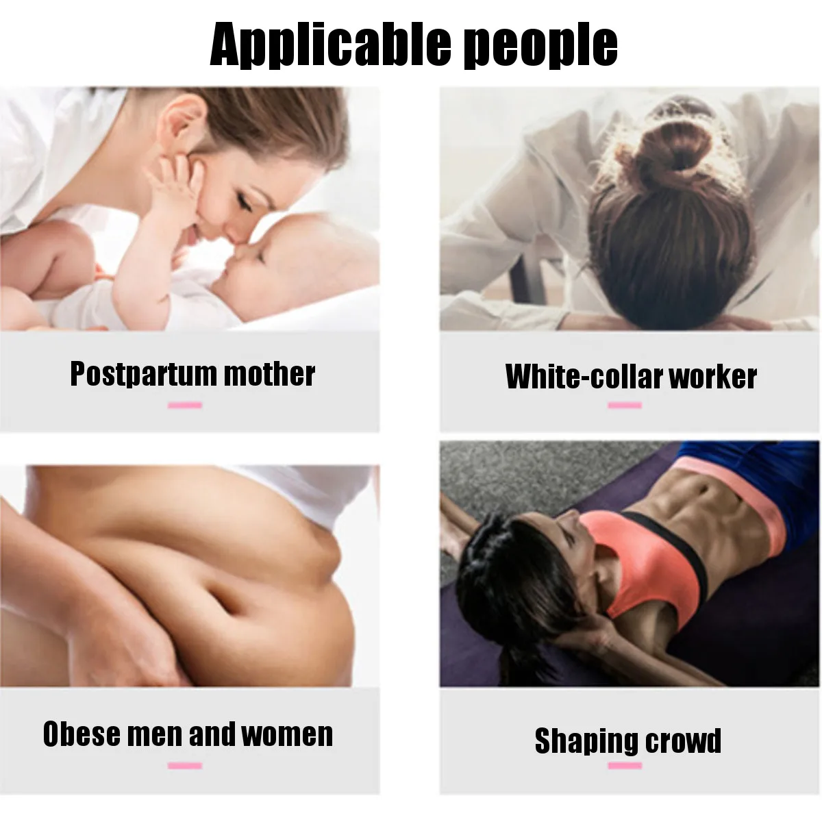 

Muscle Vibration Abdominal Trainer Body Slimming Belt ABS Massager Abdominal Stimulator Waist Support Fat Burning Weight Loss