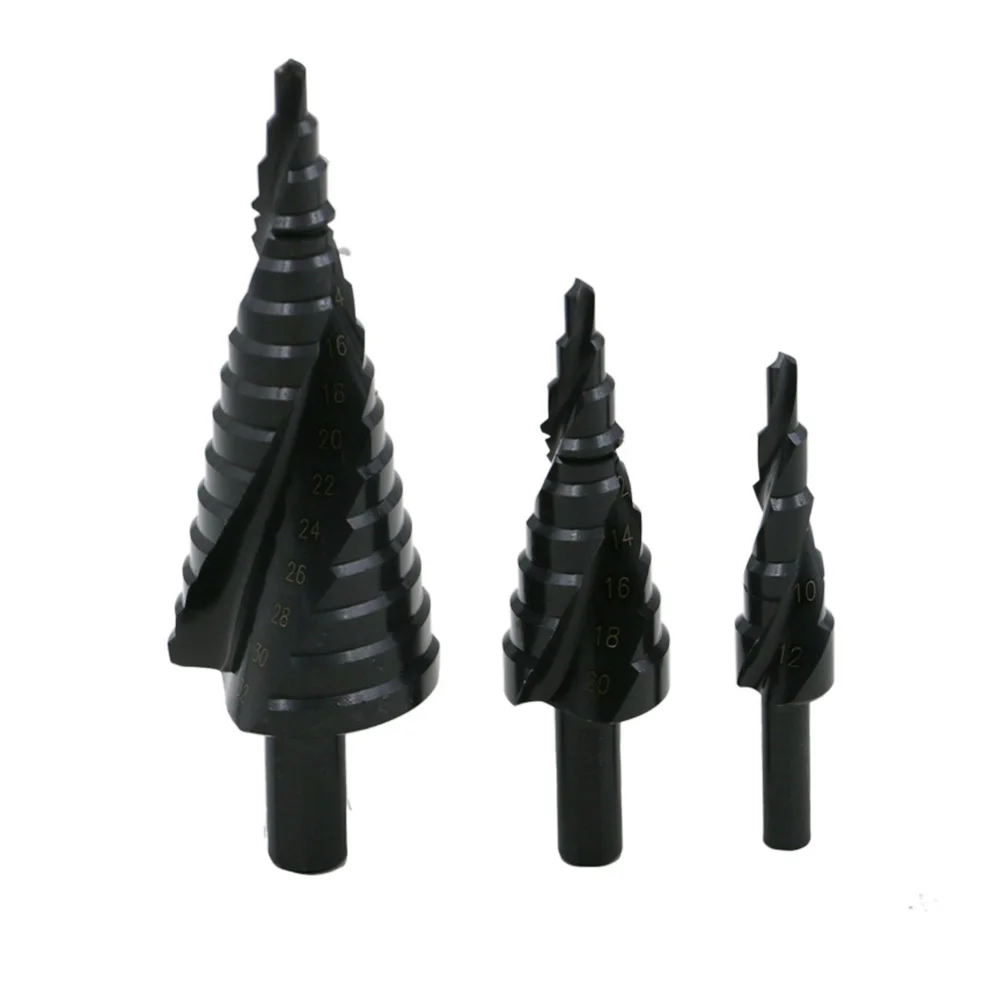 Кобальтовые ступенчатые сверла из быстрорежущей стали 4 32/4 20/4 12 мм азот