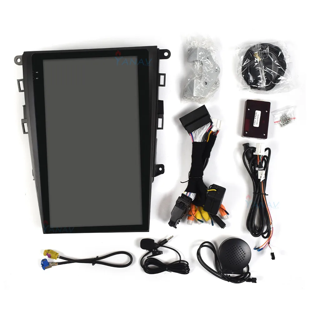 

Car Radio PX6 Android System 13.6 Inch For Ford Mondeo 2013-2017 Tesla Vertical Auto GPS Navigation Video Multimedia MP3 Player