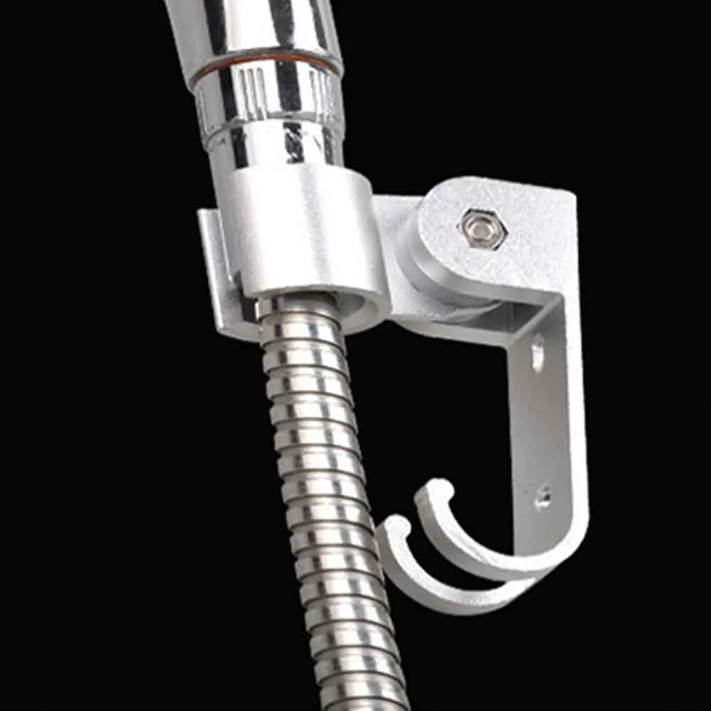 

Держатель для душевой лейки, инструменты для ванной комнаты, настенный монтаж, Универсальный Регулируемый угол, пространство, практичный р...