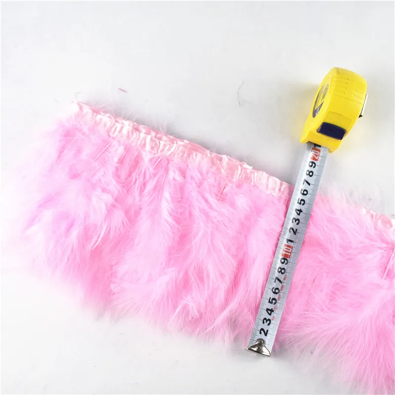 Боа Из Перьев Марабу отделка пушистые 2 ярда/лот высота 15 20 см индейки перья для