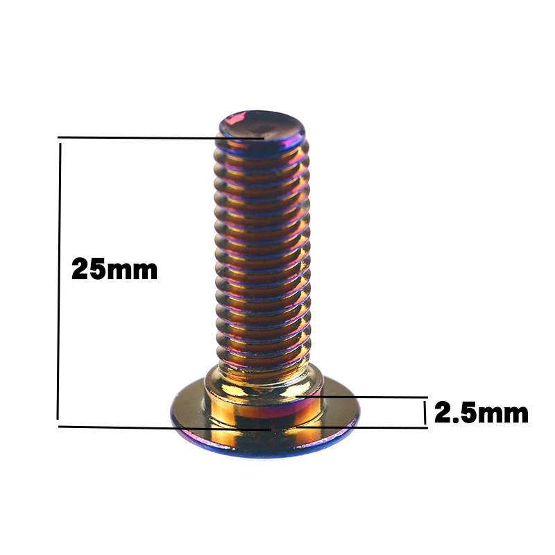 Винты для тормозного диска/ротора мотоцикла болты M8 * 25 мм нержавеющая сталь