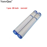20 inch water purifier filter udfgac granular activated carbon 5 microntasteodor carbon water filter for reverse osmosis