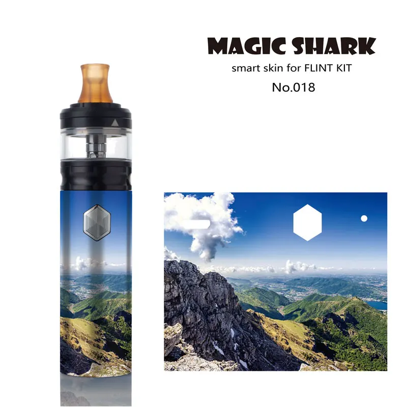 Череп Зомби птицы Одна деталь стерео ПВХ Pod Vape пленка Стикеры футляр для вейпа таб