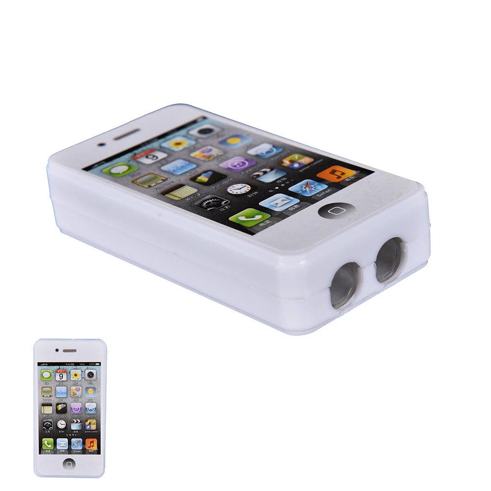 

1pc Cute Cartoon Pencil Sharpener Excellent Students Phone Shaped Pencil Sharpener School Stationery Gift Random Color