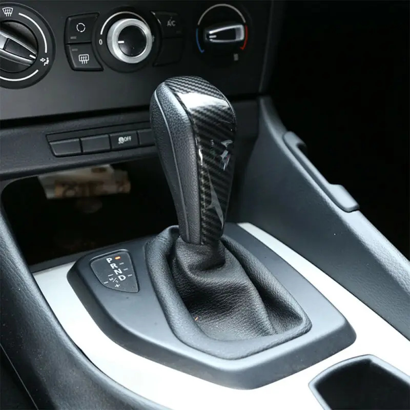 

1Pc Shift Knob trim ABS Car Cover For BMW 3 Series E90 E91 E92 E93 Inner Interior Durable Accessories