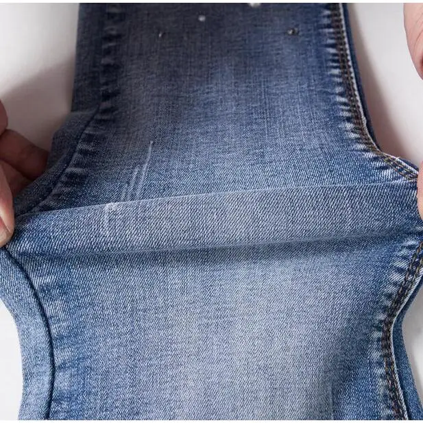 2021 Новинка весны Осенняя Женская кружевная Стразы джинсы брюки-карандаши