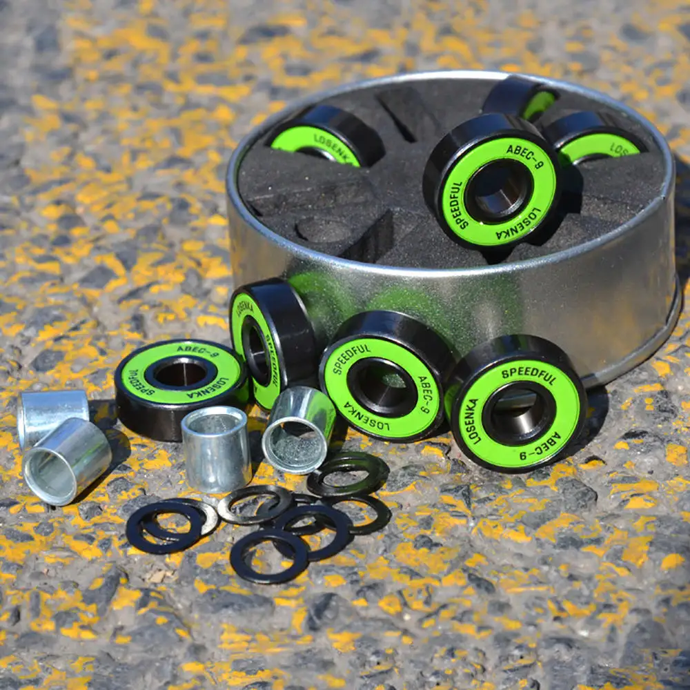 Усовершенствованная доска для скейтборда скоростной подшипник из хромированной