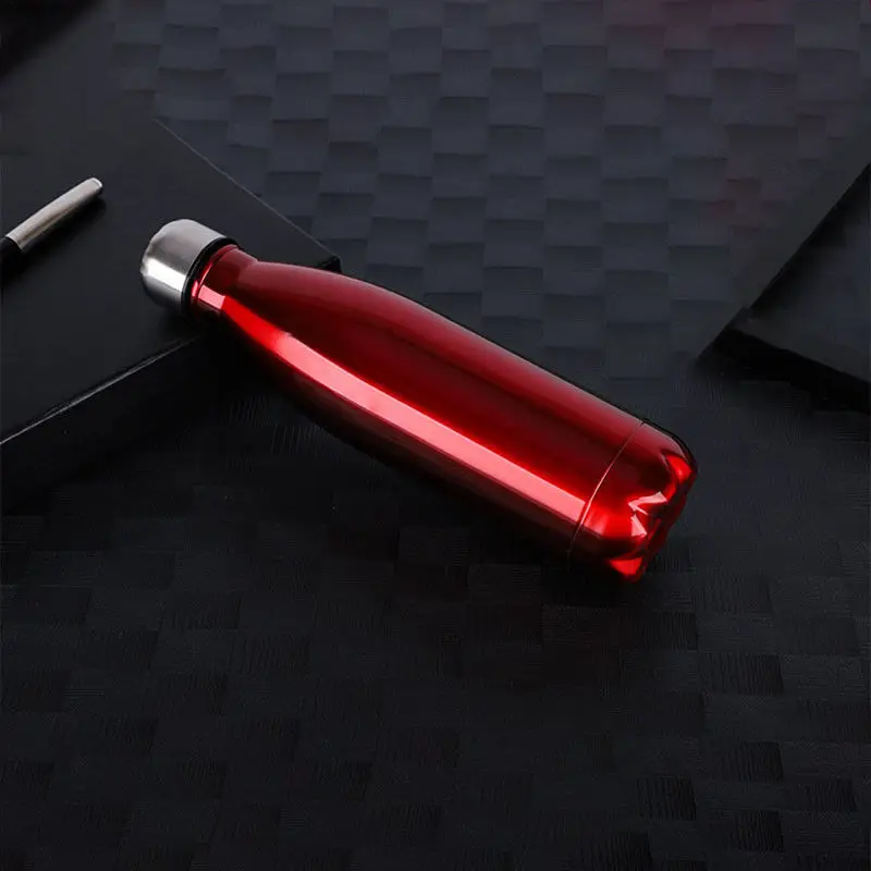 500 мл мраморная цветная термобутылка бутылка для воды с двойными стенками из